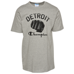 Men's - Champion Fist City T-Shirt - Grey/Grey