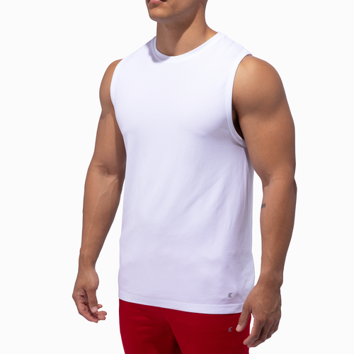 

Eastbay Mens Eastbay Crosstech Seamless Tank - Mens White Size XS