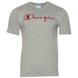 Men's - Champion Elite Basketball T-Shirt - Grey/Red