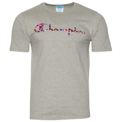 Men's - Champion Elite Basketball T-Shirt - Grey/Pink
