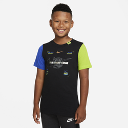 Boys' Grade School - Nike Digi T-Shirt - Black/Blue/Volt