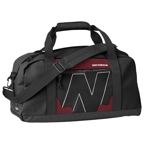 New Balance Legacy Duffel In Black/red