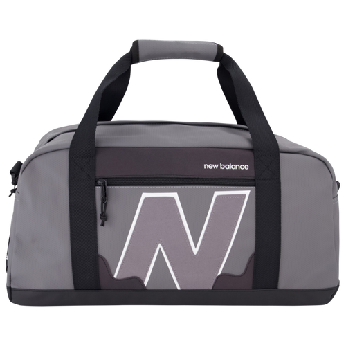 Shop New Balance Legacy Duffel In Black/grey