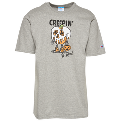 Men's - Champion Creepin T-Shirt - Grey/Orange