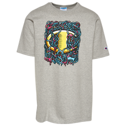 Men's - Champion Connected T-Shirt - Grey/Multi