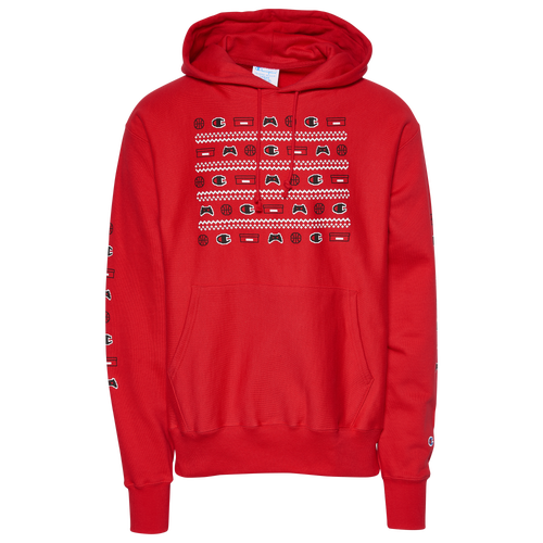 

Champion Mens Champion H4H Hoodie - Mens Red/Black Size S