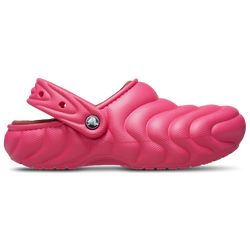 Women's - Crocs Lined Overpuff Clogs - Dragon Fruit