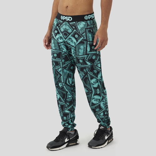 

PSD Mens PSD Capitol & Co Lounge Pants - Mens Black/Blue Size L