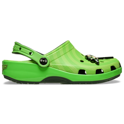 Women's - Crocs Powder Puff Girls Classic Clogs  - Green