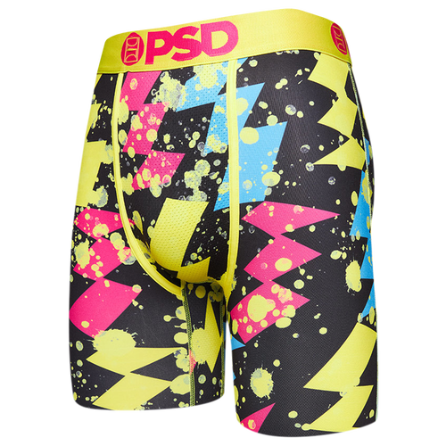 

PSD Mens PSD Graphic Briefs - Mens Black/Multi Size XXL