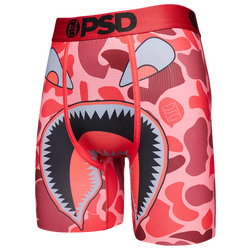 Men's - PSD Graphic Briefs - Red/Black