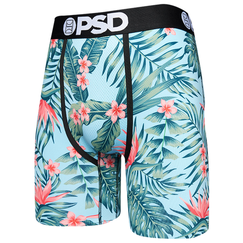 

PSD Mens PSD Graphic Briefs - Mens Blue/Green Size XXL
