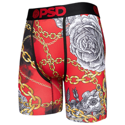 Men's - PSD Graphic Briefs - Red/Gold