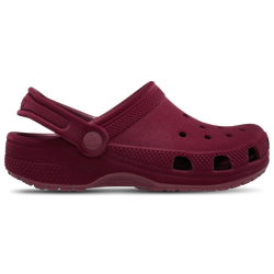 Girls' Grade School - Crocs Classic Clogs Velvet - Beetroot