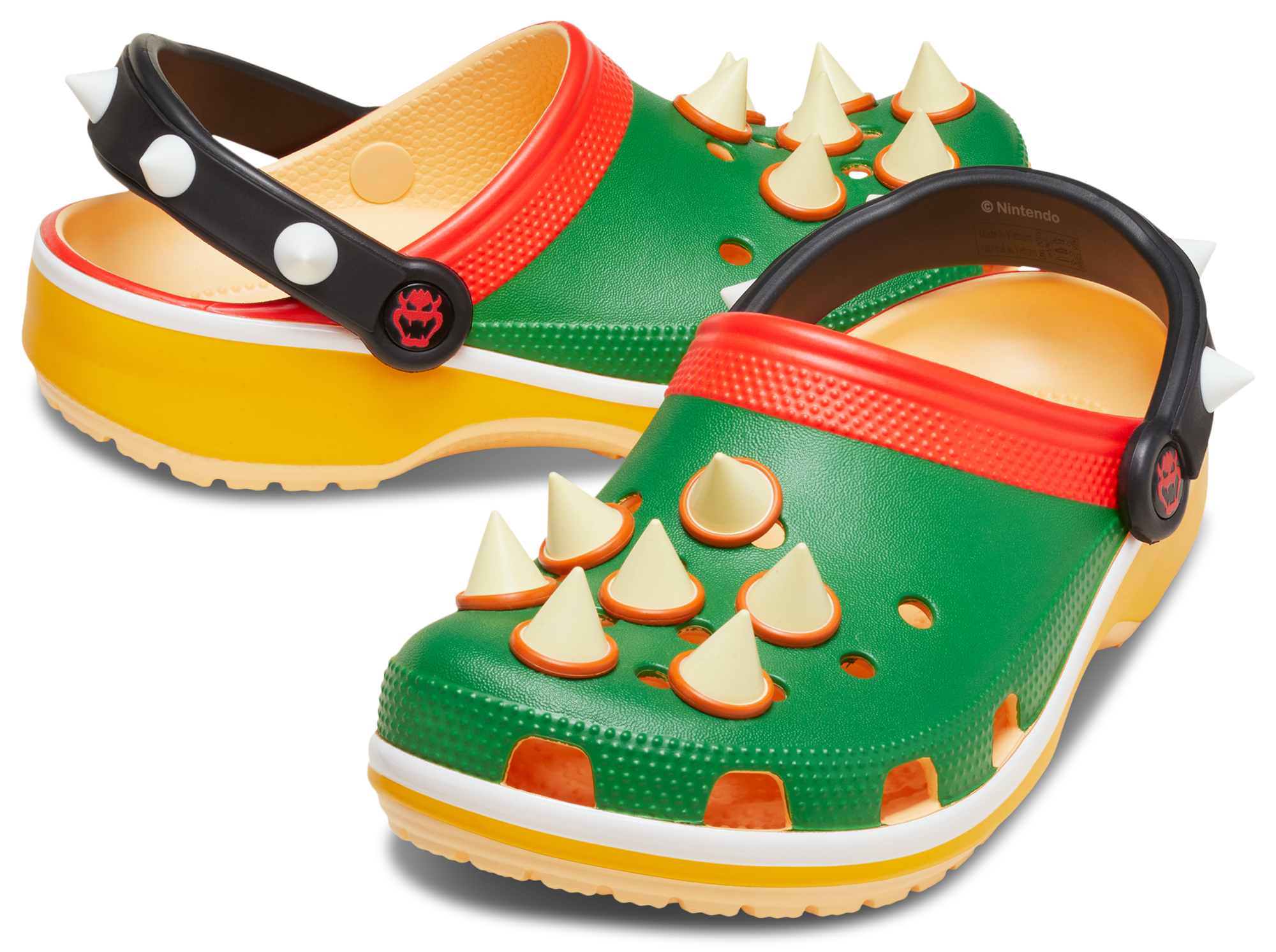 Crocs Bowser Classic Clogs  - Men's