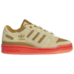 Boys' Grade School - adidas Originals Forum Low x The Grinch - Oat/Bright Red/Bronze Strata