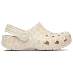 Girls' Preschool - Crocs Classic Clogs - Gray/Cheetah