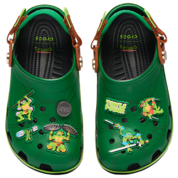 Boys' Grade School - Crocs Ninja Turtle - Green/Black