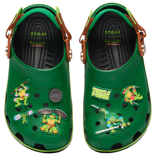 BOYS - Crocs Ninja Turtle - Black/Green