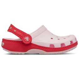CROCS Cream Clogs with Blue Fleece and Red Strap 12907 CROCS Classic All Terrain Clog STUCCO | main image 4