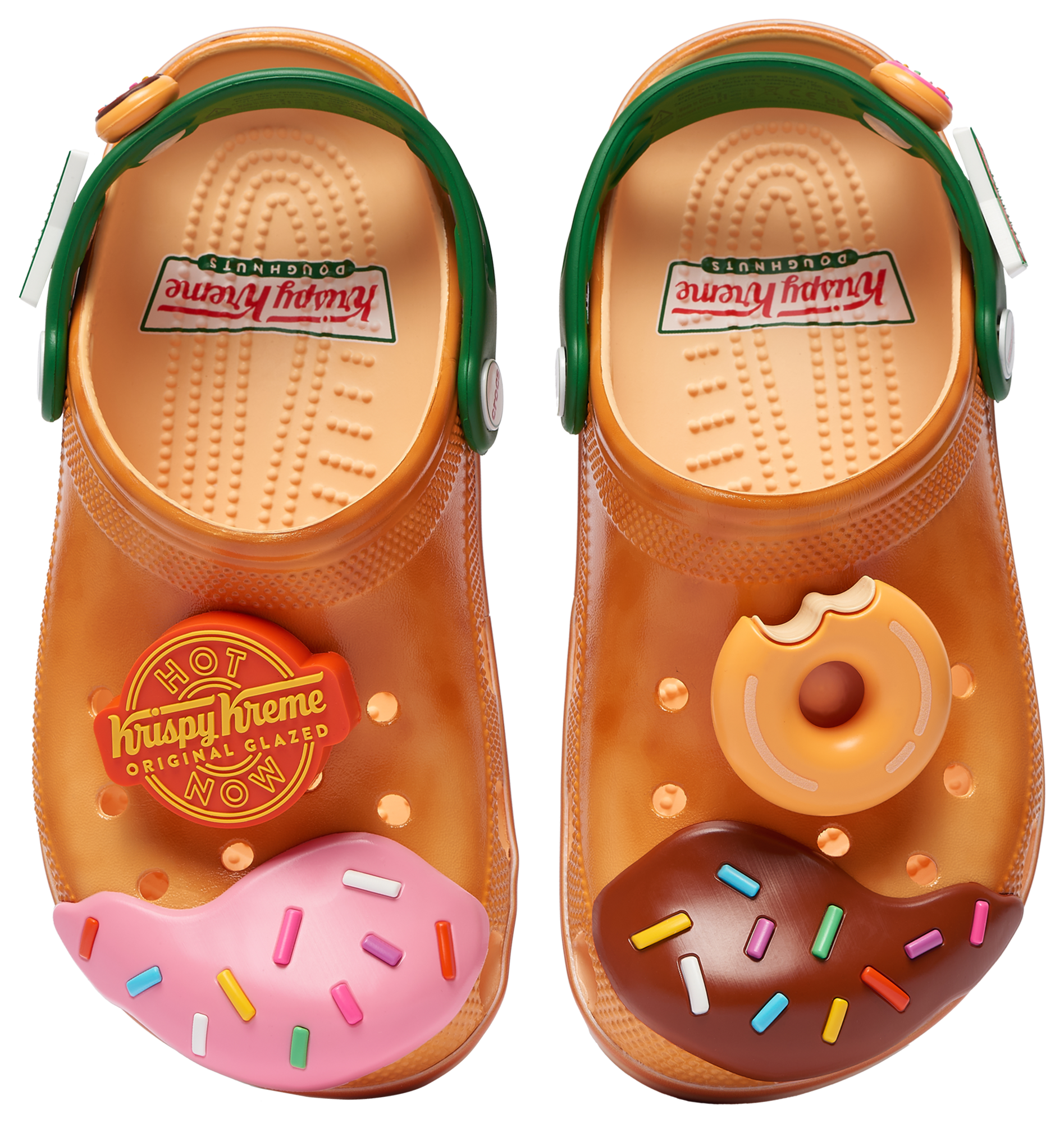靴 Krispy Kreme x Crocs Classic Clog Krispy Kreme x Crocs Classic Clog Is Available Now on
