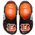 Crocs NFL Classic Clog - Boys' Preschool Black/Orange