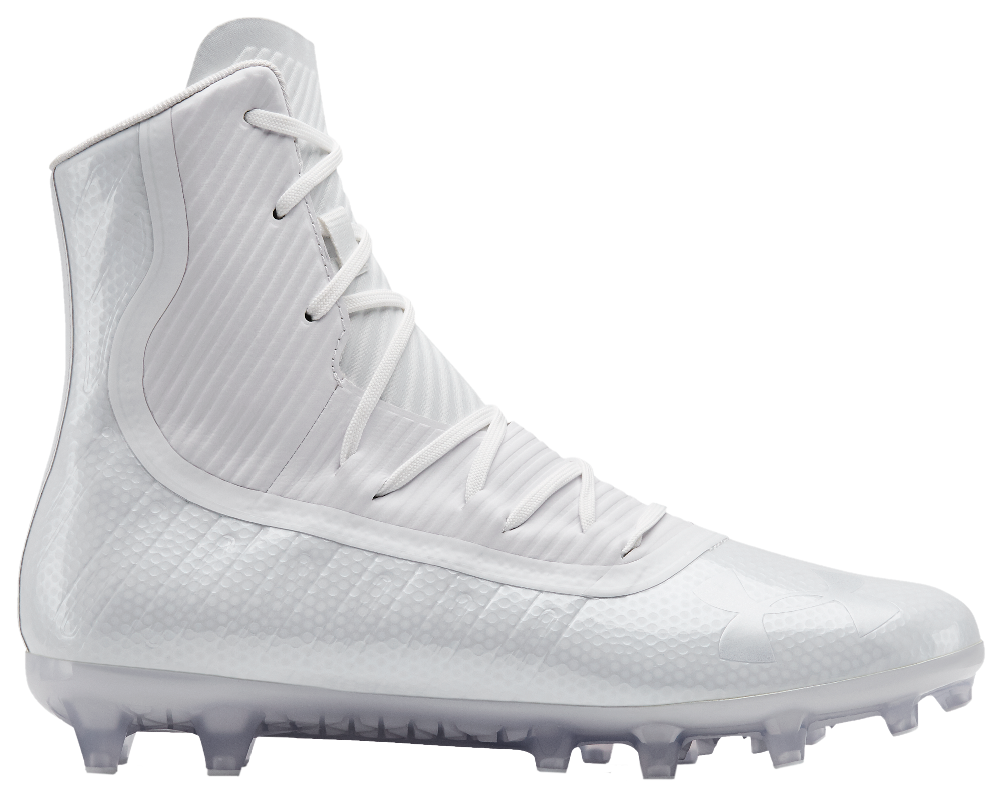 white high top football cleats