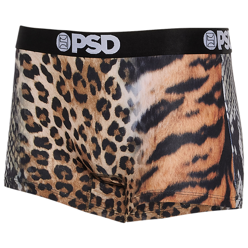 Download Psd Womens Graphic Boy Shorts In Brown Multi Modesens