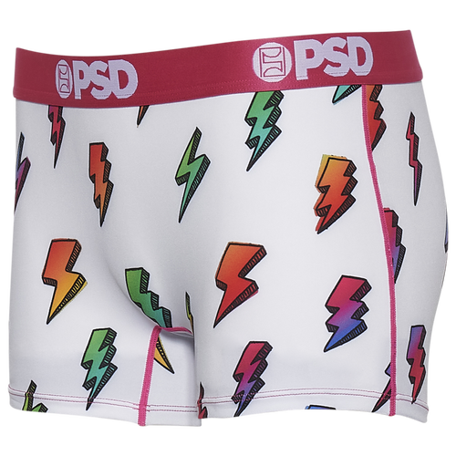 

PSD Womens PSD Graphic Boy Shorts - Womens White Size L
