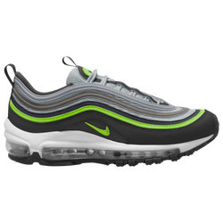 Boys' Grade School - Nike Air Max 97 - Black/Pure Platinum/Volt