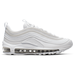 Boys' Grade School - Nike Air Max 97 - White/White/Met Silver