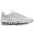 Nike Air Max 97 - Boys' Grade School White/White/Met Silver