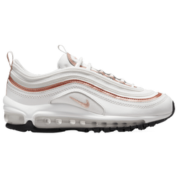 Girls' Grade School - Nike Air Max 97 - White/Red/Bronze