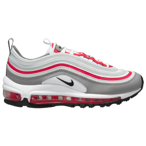 Kids' Nike red and white air max Air Max 97 Shoes | Champs Sports