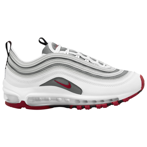 

Boys Nike Nike Air Max 97 - Boys' Grade School Shoe White/Varsity Red/Particle Grey Size 04.5