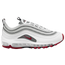 Nike Air Max 97 - Boys' Grade School White/Varsity Red/Particle Grey