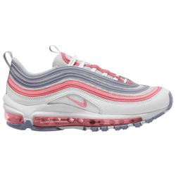 Girls' Grade School - Nike Air Max 97 - White/Coral Chalk/Photon Dust