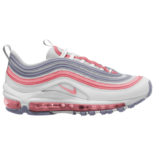 Nike Girls Nike Air Max 97 – Girls’ Grade School Running Shoes Coral Chalk/Photon/White Size 5.0