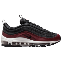 Girls' Grade School - Nike Air Max 97 - Black/Red