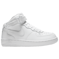 Boys' Preschool - Nike Air Force 1 Mid - White/White