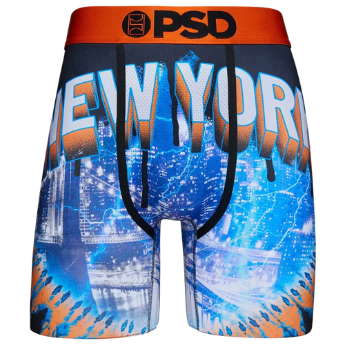 

PSD Mens PSD City Briefs - Mens Black/Orange Size M
