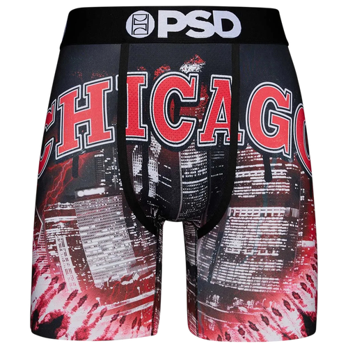 

PSD Mens PSD City Briefs - Mens Black/Red Size XL
