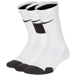 Garçons, Scolaire - Nike Chaussettes de marin Elite en paquet de 3 - Noir/Blanc