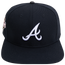 Pro Standard MLB Logo Snapback Hat - Men's Black/White