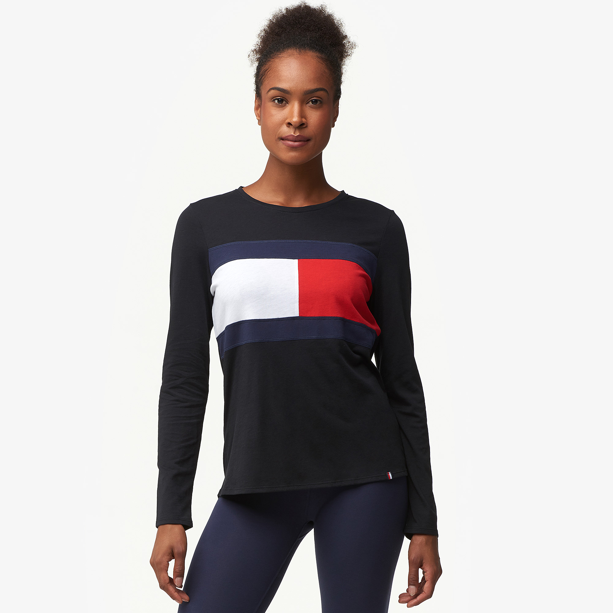 tommy hilfiger long sleeve shirt womens