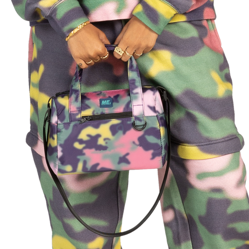 

Melody Ehsani Womens Melody Ehsani Mini Duffle Bag - Womens Camo Size One Size