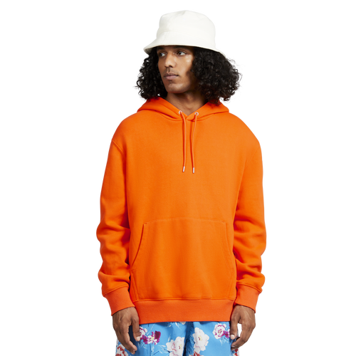 

LCKR Mens LCKR Fleece Pullover Hoodie - Mens Orange/Orange Size S
