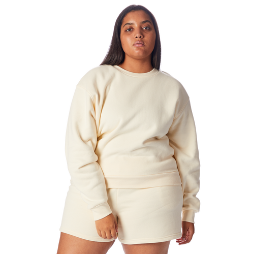 

Cozi Womens Cozi Crew Fleece - Womens Butter Cream Size S