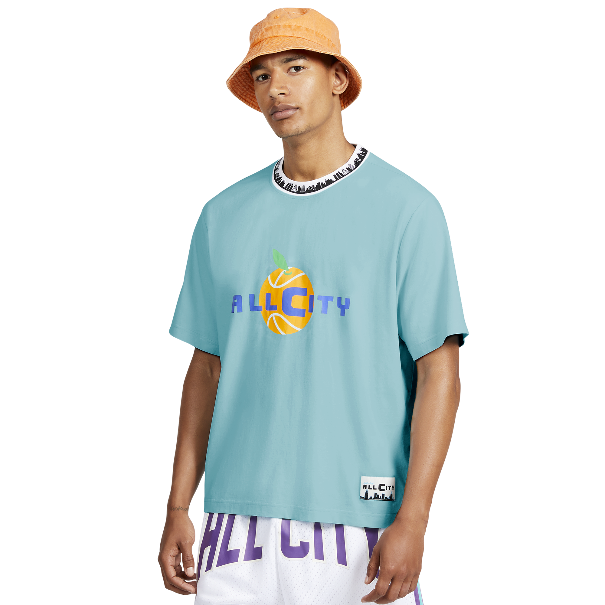 All City By Just Don Signature Logo T-Shirt Men's