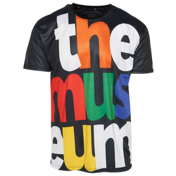 Men's - The Museum Sublimation Logo T-Shirt - Black/Black
